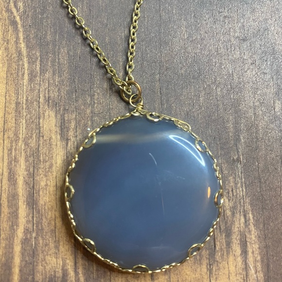 Gray Gem Necklace - Picture 2 of 2